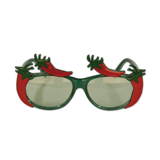 Chili Pepper Fanci-Frames – (1/Card) by Beistle for Fiesta/Cinco de Mayo Novelty Glasses
