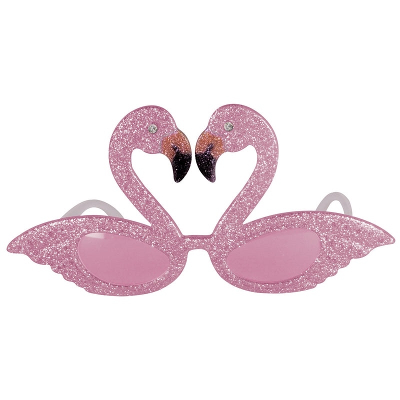 Glittered Flamingo Fanci-Frames – (1/Card)