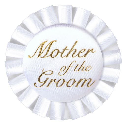 Mother Of The Groom Satin Button – 3½" – (1/Card) by Beistle for Wedding Buttons