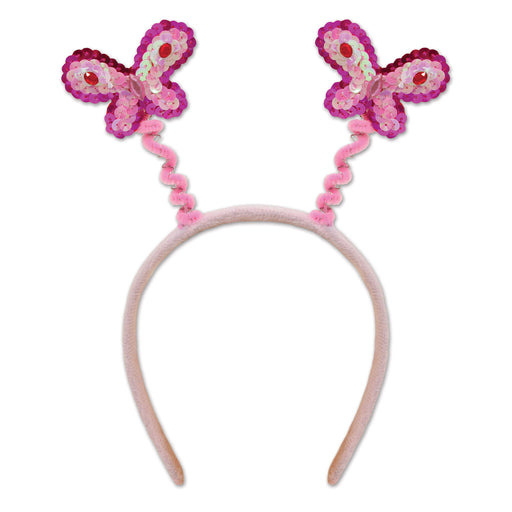 Sequined Butterfly Boppers – (1/Card) by Beistle for Spring/Summer Boppers and Headbands