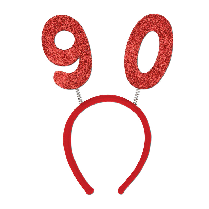 "90" Glittered Boppers – (1/Card)