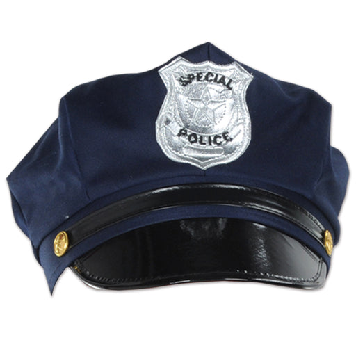 Police Hat by Beistle for Crime Scene Fabric