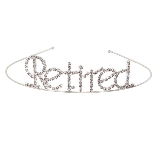 Retired Royal Rhinestone Tiara – (1/Box) by Beistle for Retirement Rhinestone