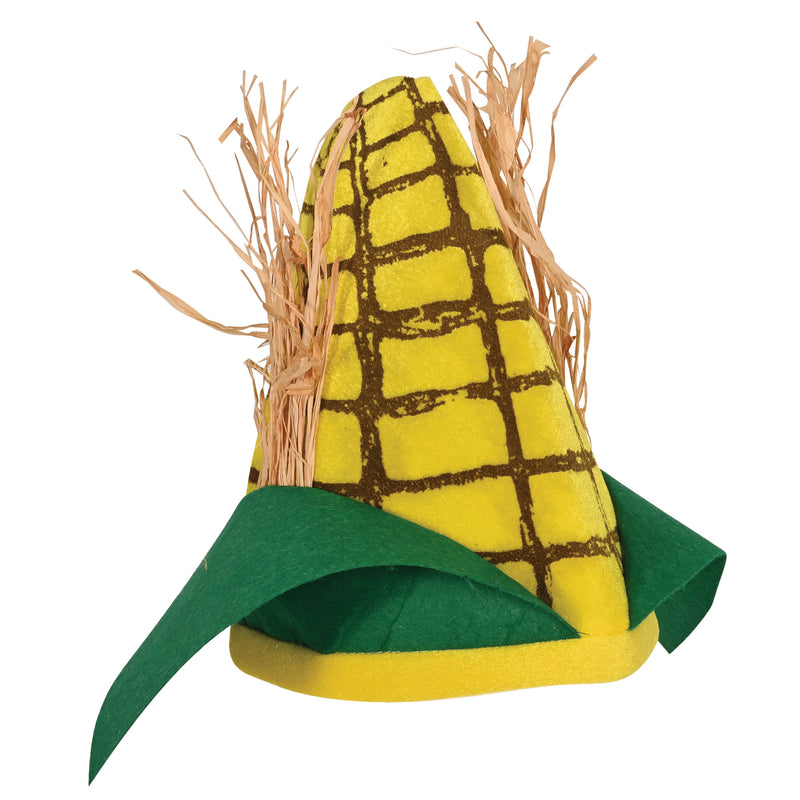 Plush Corn Cob Hat – (1/Card) by Beistle for Farm Plush