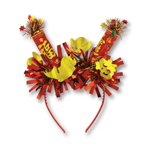 Chinese New Year Headband – (1/Card) by Beistle for Chinese New Year Boppers and Headbands