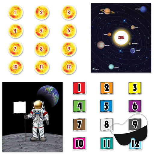 Space Party Games – 16" x 14" – (2/Pkg) by Beistle for Space Games