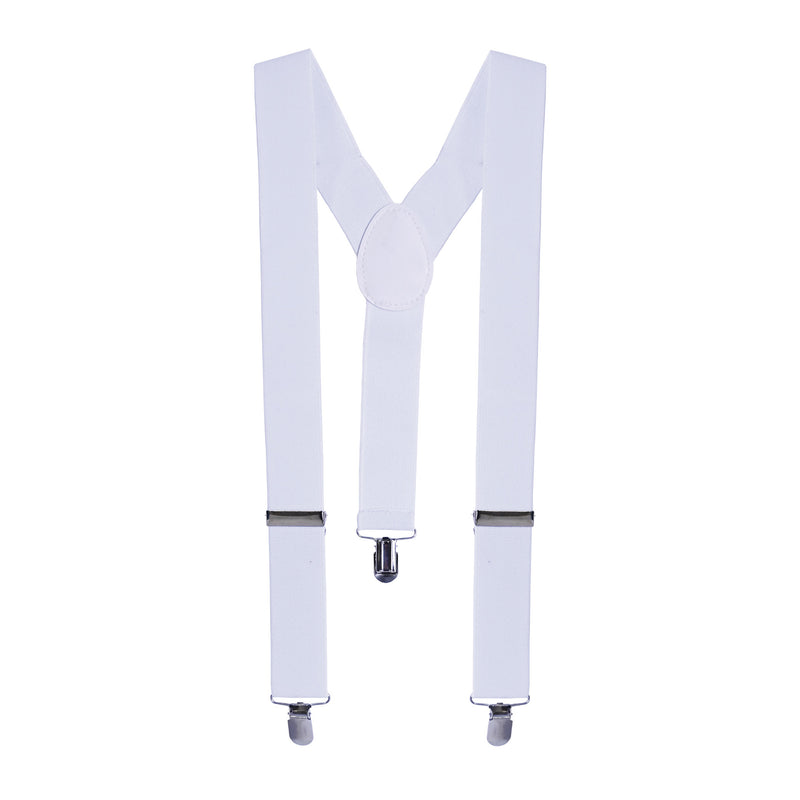 White Suspenders – (1/Pkg)