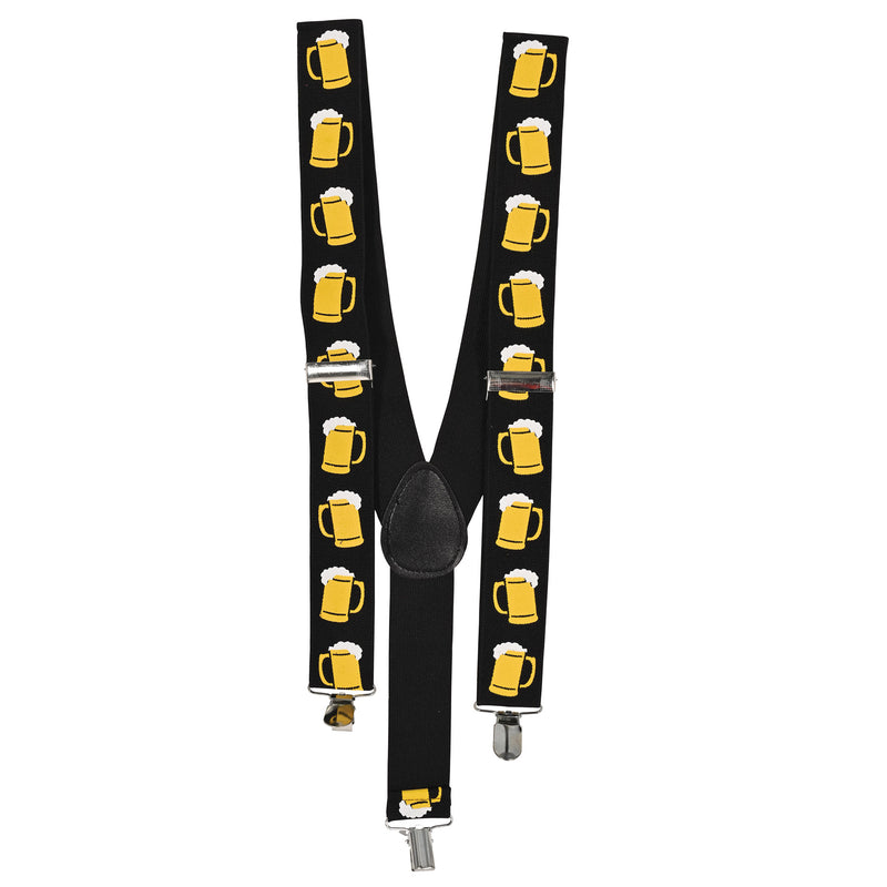 Beer Mug Suspenders – (1/Pkg)