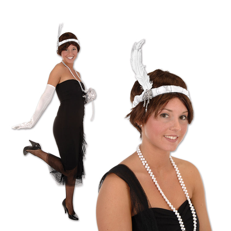 Flapper Headband – (1/Pkg) by Beistle for 20's Boppers and Headbands