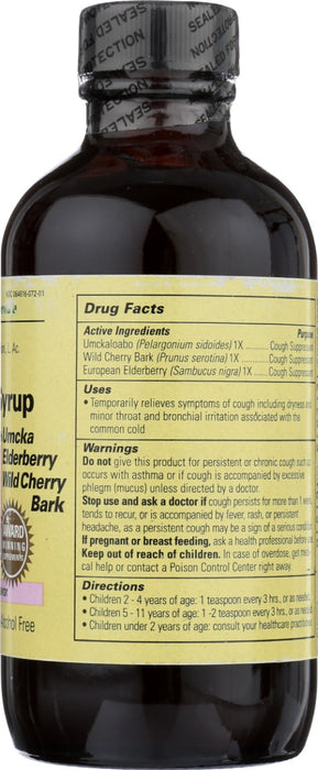 CHILD LIFE: Cough Syrup Formula 3 Berry Natural Flavor, 4 oz