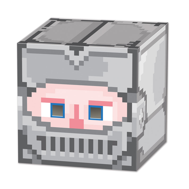 Knight 8-Bit Box Head – 9" x 9" – (1/Pkg) by Beistle for 8-Bit Printed