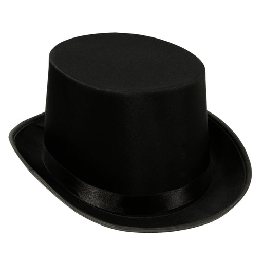 Satin Sleek Top Hat by Beistle for General Occasion Fabric