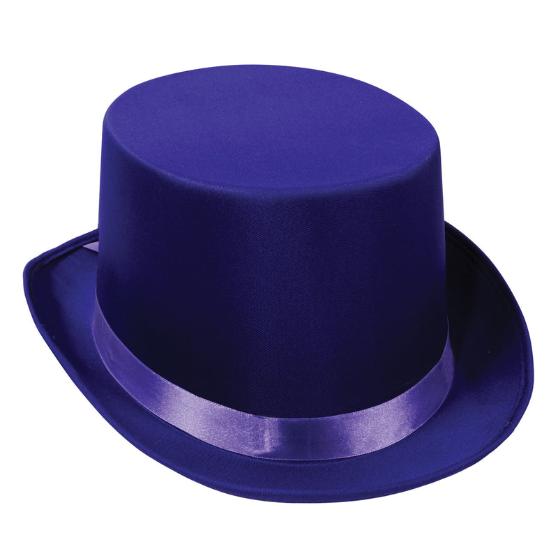Satin Sleek Top Hat by Beistle for General Occasion Fabric