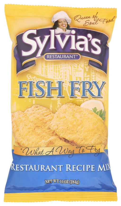 SYLVIAS: Fish Fry Mix, 10 oz