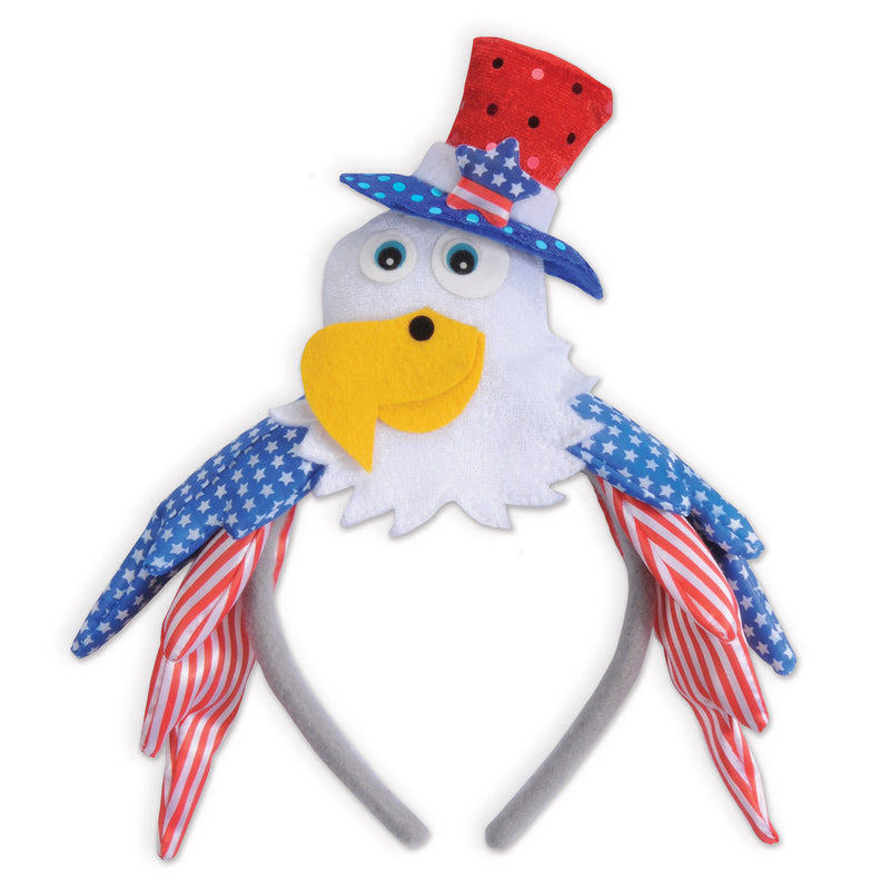 Patriotic Eagle Headband – (1/Card)
