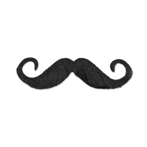 Handlebar Hairy 'stache – 5" – (1/Pkg) by Beistle for General Occasion Accessories