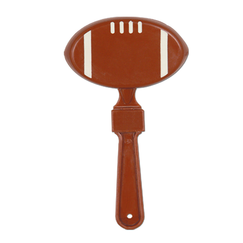 Football Clapper – 7" – (1/Pkg) by Beistle for Football Noisemakers