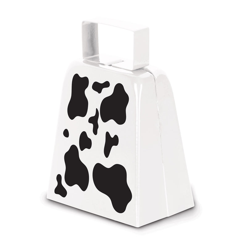 Cow Print Cowbell – 4"
