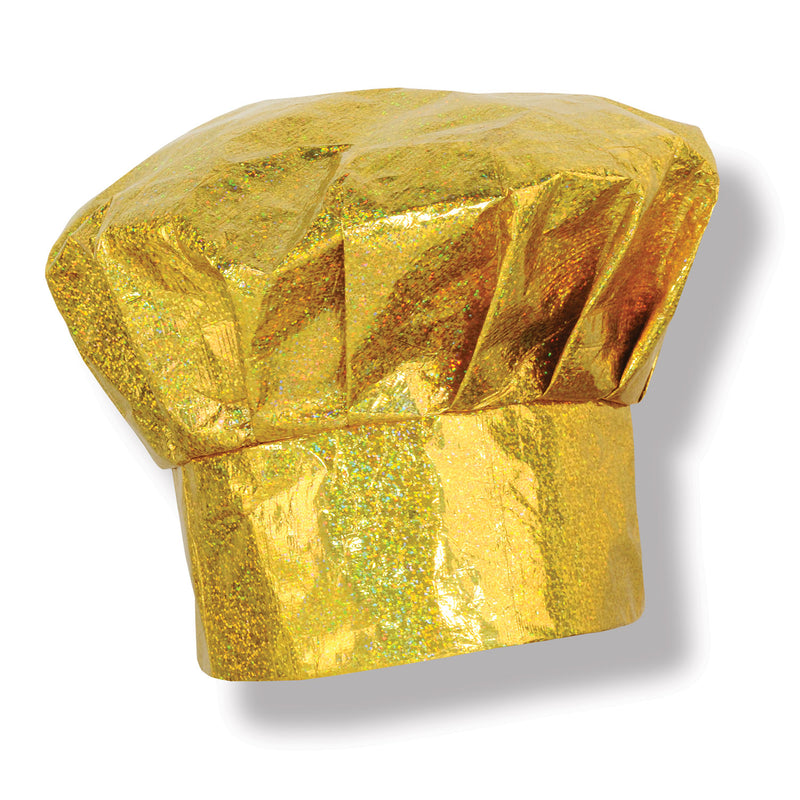 Prismatic Gold Chef's Hat – (1/Card)