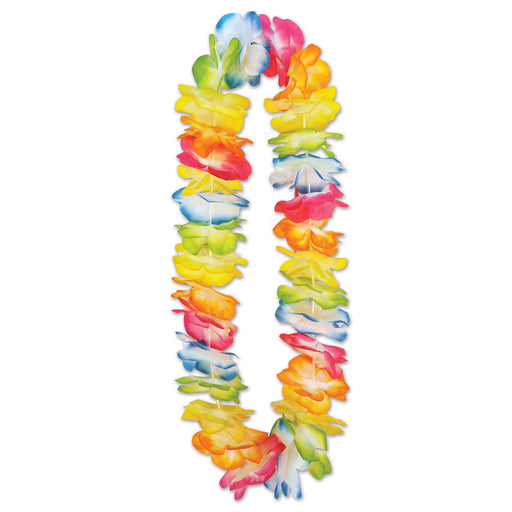 Mahalo Floral Lei – 36" – (1/Card) by Beistle for Luau Silk 'N Petal Leis