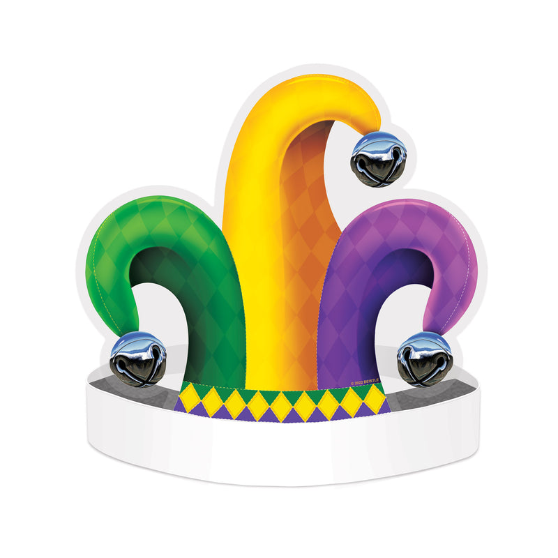 Jester Hat Headband by Beistle for Mardi Gras Boppers and Headbands
