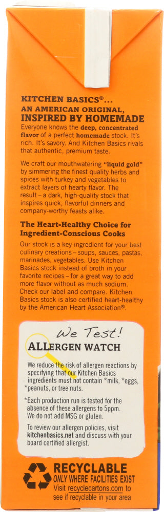 KITCHEN BASICS: Original Turkey Stock, 32 oz