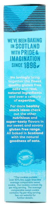 NAIRNS: Dark Chocolate and Coconut Breakfast Oat Biscuits, 5.64 oz