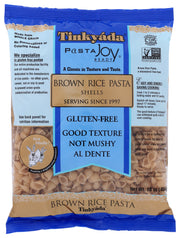 Brown Rice pastas made from whole grain. Grinding done in-house and not from refined flour. Dedicated Factory Premise &amp; Machines handling.
ONE GRAIN only to prevent cross-contamination.
No wheat, corn, nuts, peanuts, or preservatives.