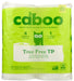 Tree free bathroom tissue made from 100% bamboo &amp; sugarcane pulp. With the strength of bamboo &amp; the softness of sugarcane, Caboo is the sustainable alternative to tree-based products. Unscented 2-ply, 300 sheets &ndash; 4 pack.
