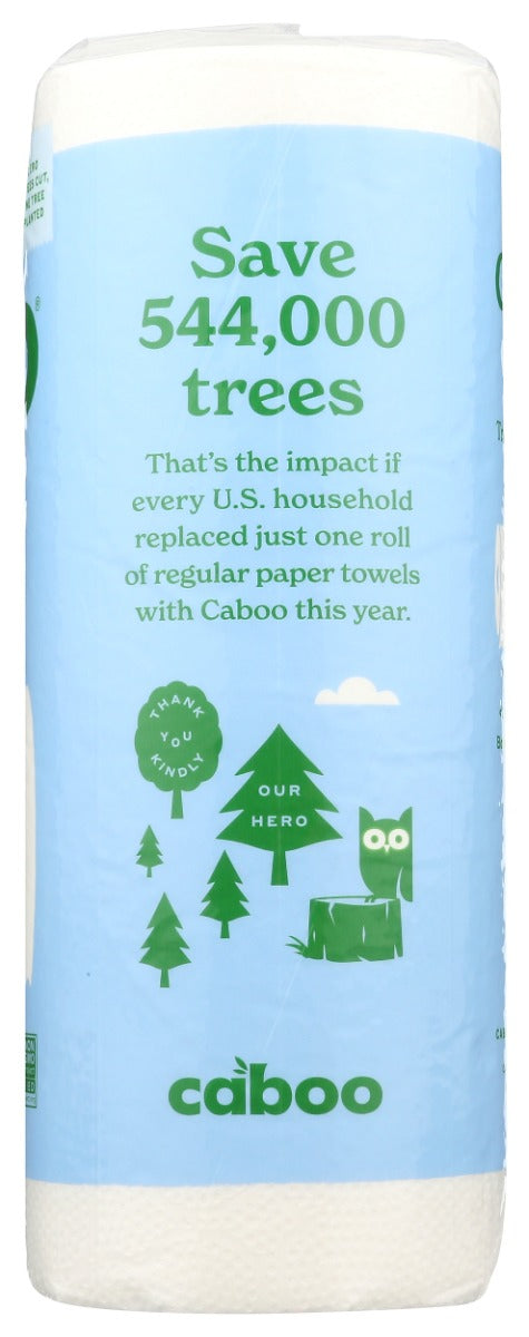 CABOO: 2-Ply Paper Towels 115 Sheets, 2 Rolls