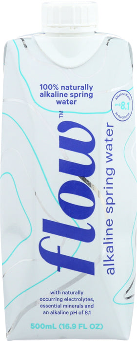 FLOW: Original Alkaline Spring Water, 16.9 oz