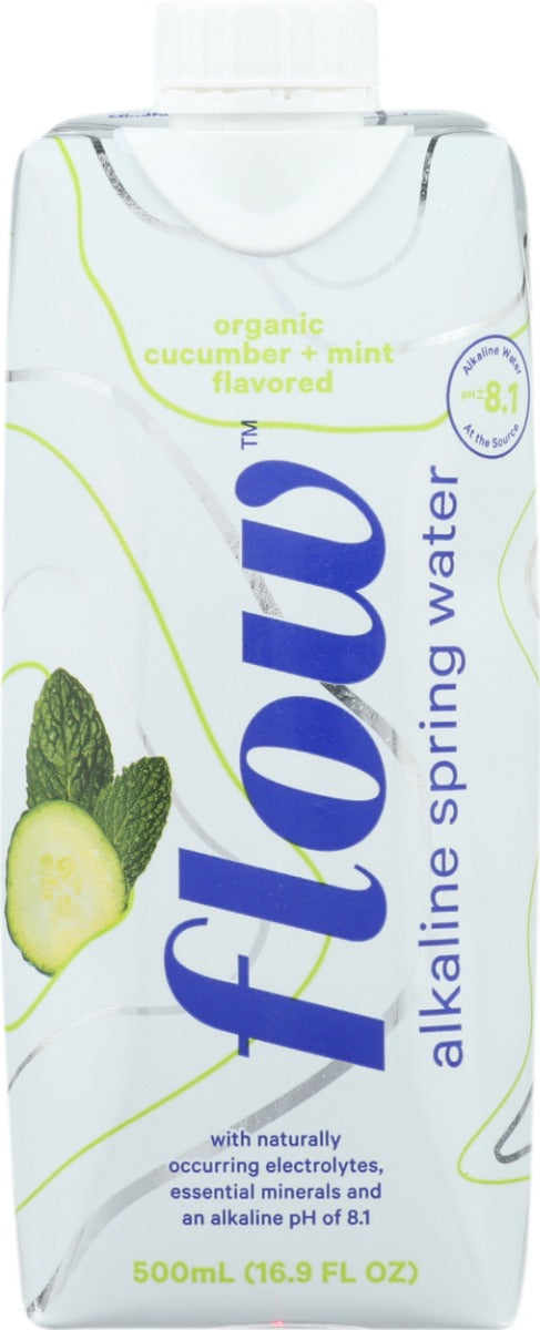 Our award-winning Cucumber + Mint Alkaline Spring Water is made for those hot summer days (and all the others, too). The organic flavors add a refreshing zing to our naturally alkaline spring water. With zero calories, zero sugar, and zero sweeteners, and 100% recyclable, eco-friendly packaging, you can feel great about how you hydrate.