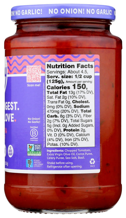 FODY FOOD CO: Marinara Pasta Sauce, 19.4 oz