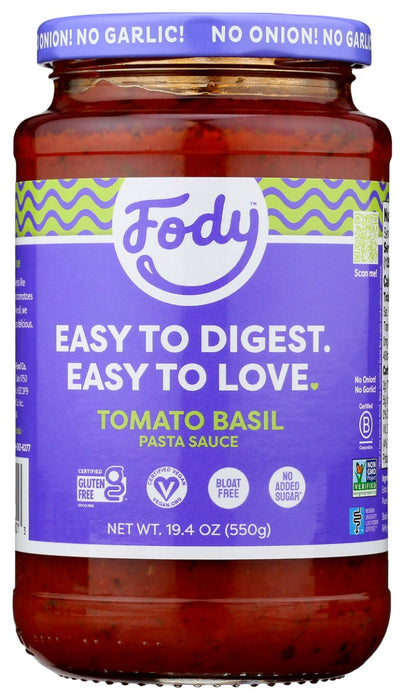 This buonissimo Low FODMAP Tomato &amp; Basil Sauce is fresh from Italy, the homeland of pasta. Made with simple ingredients such as chopped tomatoes, extra virgin olive oil and basil, this Low FODMAP tomato sauce will transport your taste buds to the mountains of Naples. Buon Appetito!