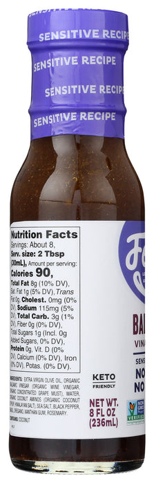 FODY FOODS CO: Balsamic Vinaigrette Dressing, 8 fo