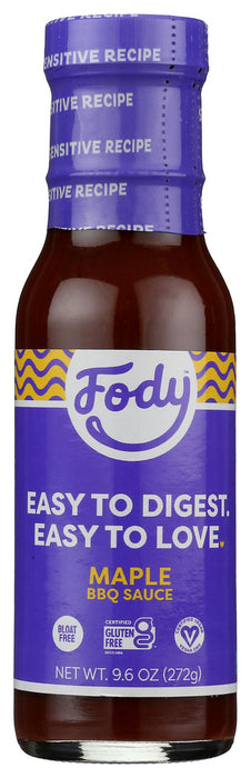 FODY FOOD CO: Sauce Bbq Maple, 11.5 oz
