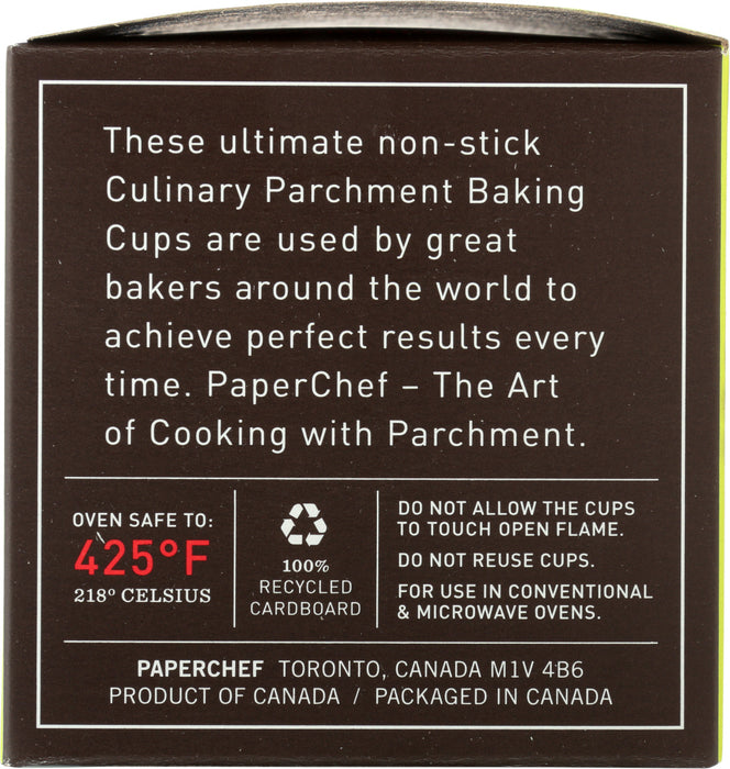 PAPER CHEF: Large Parchment Baking Cups, 60 pc