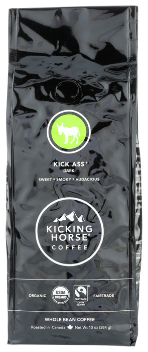 Sweet, Smoky, Audacious
If there's something worth doing, we think it's worth doing great. This remarkable blend of beans is the spirit of Kicking Horse&reg; Coffee, and a bold invitation to wake up and kick ass with us.