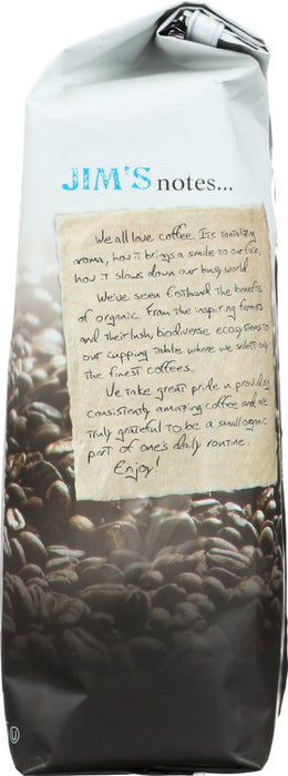 JIMS ORGANIC COFFEE: Organic JoJos Java Coffee Whole Bean Coffee, 12 oz