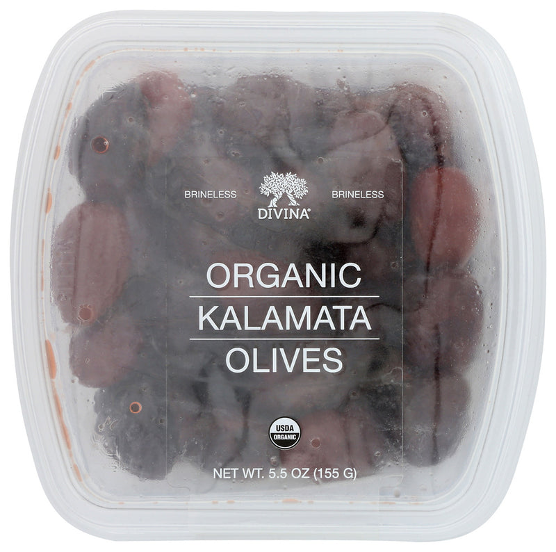 DIVINA: Organic Kalamata Olives, 4.6 oz - No Brand For Less
