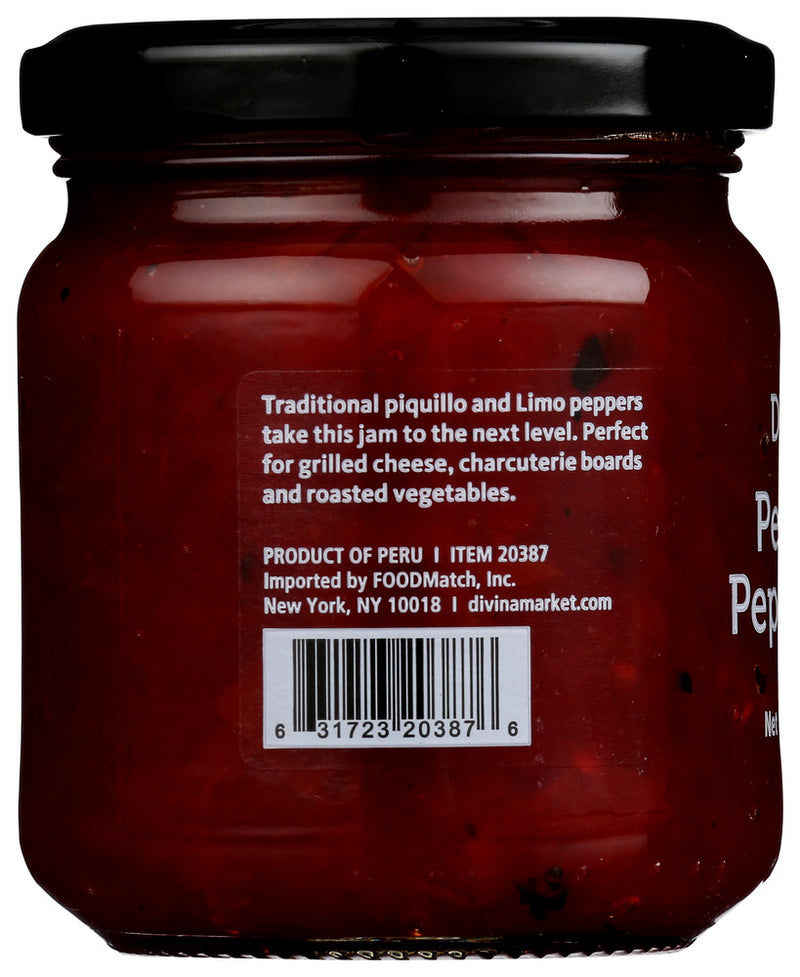 DIVINA: Peruvian Pepper Jam, 8.5 oz
