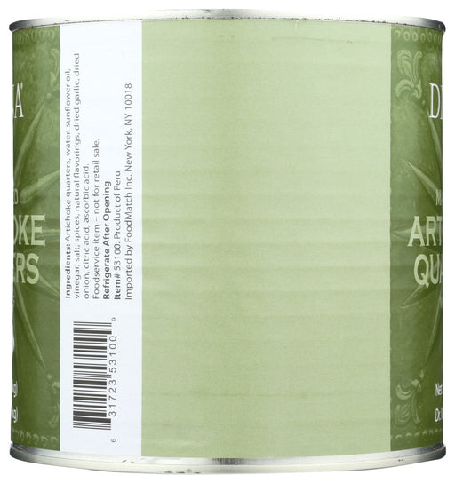 DIVINA: Marinated Artichoke Quarters With Herbs, 5.5 lb - No Brand For Less