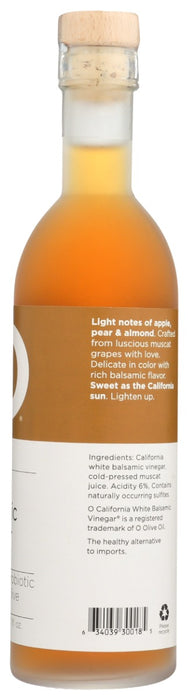 O: California White Balsamic Vinegar, 10.1 fo