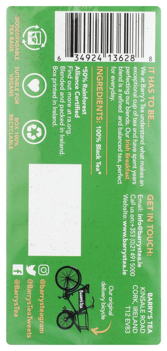 BARRYS: Irish Breakfast Tea, 40 bg