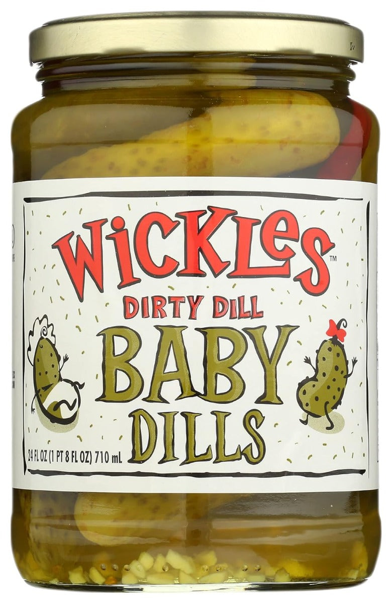 WICKLES: Dirty Dill Baby Dills, 24 oz