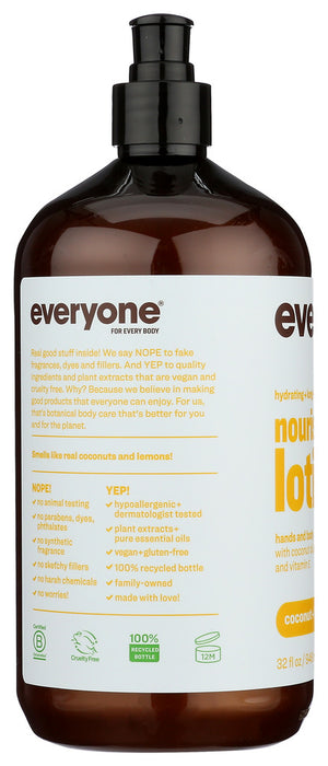 EO PRODUCTS: Everyone 3-in-1 Coconut Plus Lemon Lotion, 32 oz