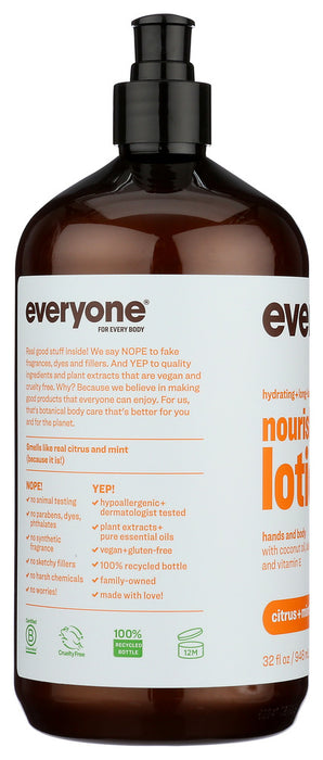 EO PRODUCTS: Everyone 3-in-1 Citrus + Mint Lotion, 32 oz