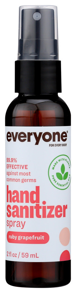 EVERYONE: Ruby Grapefruit Hand Sanitizer Spray, 2 fo - No Brand For Less