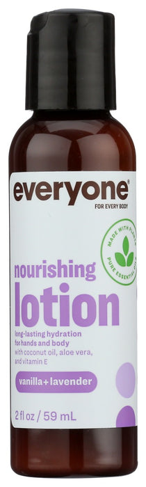 Everyone: Vanilla + Lavender Travel Size 2in1 Lotion, 2 fo
