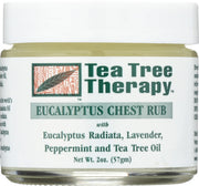A 100% natural treatment to ease nasal and upper respiratory congestion and provide relief of muscular tension caused by colds, cough and flu. Eucalyptus australiana is a milder more medicinal Eucaplyptus from the Banalasta Plantation. Peppermint oil provides a more fragrant source of menthol. Lavender and Tea Tree Oil provide antiseptic properties. Does not contain any petrochemicals or mineral oil.
Beeswax and Olive Oil base.
